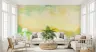 Golden Meadow Impressionist Abstract Wall Mural 8