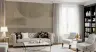 Modern Abstract Geometric Wall Mural in Earthy Tones 6