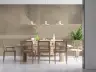 Modern Abstract Geometric Wall Mural in Earthy Tones 8