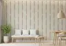 Textured Nude Pink Stripe Wallpaper 8