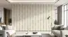 Textured Nude Pink Stripe Wallpaper 7