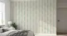 Abstract Textured Blue Vertical Stripe Wallpaper 8