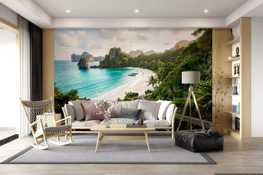 Emerald Bay Serenity Wall Mural