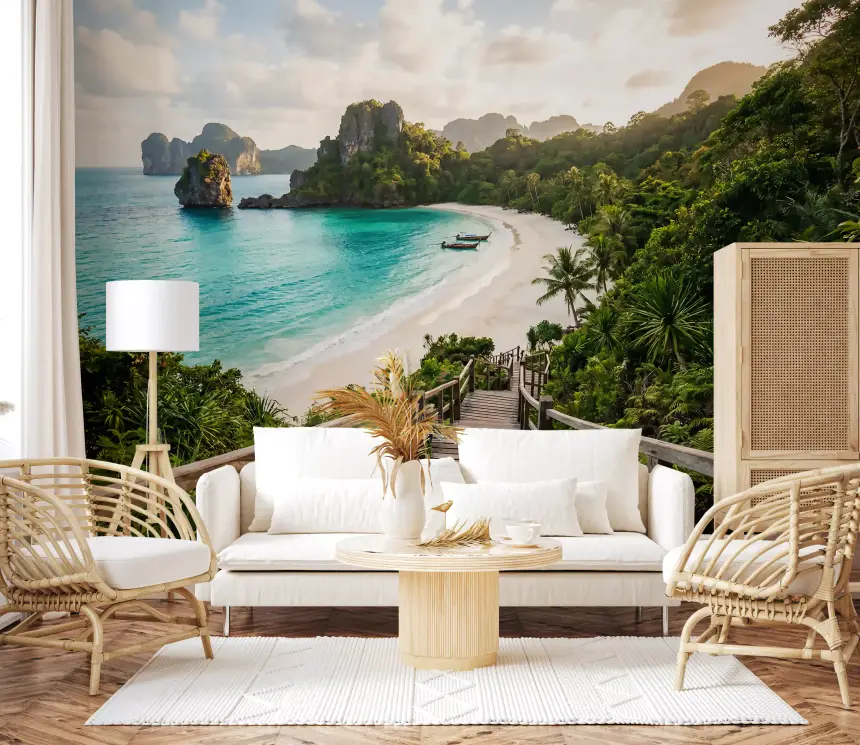 Emerald Bay Serenity Wall Mural