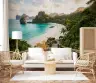 Exotic Island Pathway Scenic Wall Mural 8