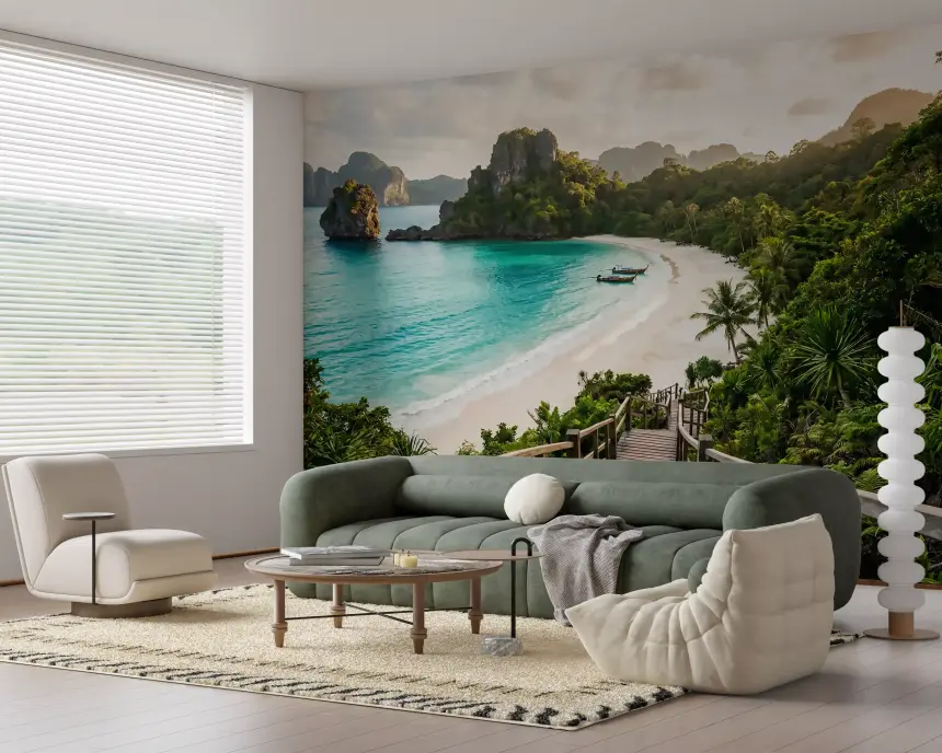 Emerald Bay Serenity Wall Mural