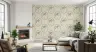 Palm Medallion Wallpaper in Sage Green 8