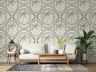 Palm Tree Geometric Pattern Wallpaper 7