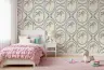 Palm Tree Geometric Pattern Wallpaper 8
