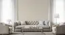Elegant Cream Textured Scallop Pattern Wallpaper 6