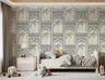 Tropical Palm Archway Geometric Wallpaper 8