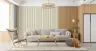Subtle Sage Green Geometric Stripe Wallpaper 8