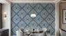 Geometric Diamond Slate Blue Wallpaper 8
