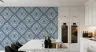 Geometric Diamond Slate Blue Wallpaper 7