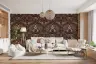Rustic Woodland Folk Art Pattern Wallpaper 7