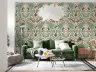 Enchanted Woodland Flora and Fauna Pattern Wallpaper 7