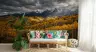 Golden Aspen Mountain Wall Mural 8