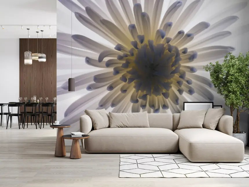 Luminous Petals Wall Mural