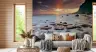 Dramatic Coastal Sunset Beach Wall Mural 6