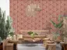 Mudcloth Geometric Triangle Pattern Wallpaper 7