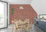 Mudcloth Geometric Triangle Pattern Wallpaper 6