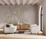 Graceful Chinoiserie Birds and Botanical Wall Mural 6