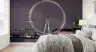 London Eye Illuminated Cityscape Wall Mural 8