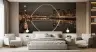 Cityscape Arch Bridge Night Wall Mural 7