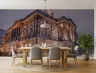 Illuminated Neoclassical Building Wall Mural 8