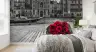 Romantic Venice Canal with Red Roses Wall Mural 7