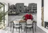 Romantic Venice Canal with Red Roses Wall Mural 6