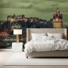 Historic Edinburgh Skyline Night View Wall Mural 6