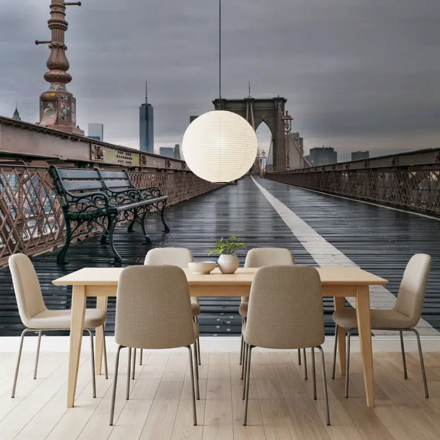 Brooklyn Bridge Serenity Wall Mural