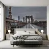 Brooklyn Bridge Urban Cityscape Wall Mural 6