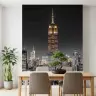 Empire State Building Illuminated Cityscape Wallpaper 6