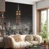 Empire State Building Illuminated Cityscape Wallpaper 7