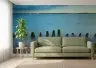 Misty Coastal Pillars Seascape Wall Mural 7
