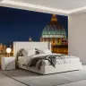 St. Peter's Basilica Night View Wall Mural 8