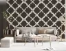 Elegant Moroccan Lattice Pattern Wallpaper 6