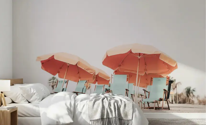 Coastal Chillout Wall Mural