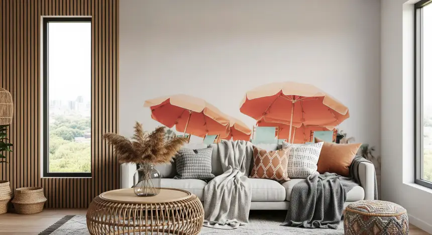 Coastal Chillout Wall Mural