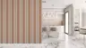 Terracotta Beige Dotted Stripe Wallpaper 8