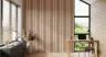 Terracotta Beige Dotted Stripe Wallpaper 6