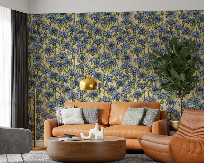 Cornflowers Wallpaper