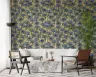 Vintage Cornflower Botanical Pattern Wallpaper 6