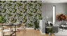 Elegant White Dahlia Floral Wallpaper 6