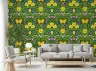 Vibrant Botanical Garden Butterfly Wallpaper 8