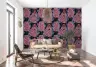 Dark Floral Hydrangea Bloom Wallpaper 6