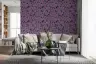Vibrant Purple Lilac Bloom Floral Wallpaper 8