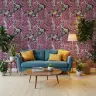 Blue Tit Birds and Pink Hydrangea Wallpaper 6